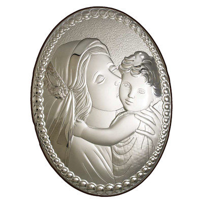 Ovale Madonna con Bambino...
