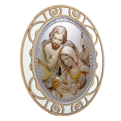 Ovale Sacra Famiglia in...